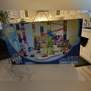 Inside out marble run game